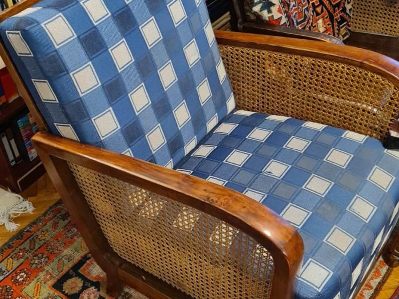 Nádazott bútor az 1930-as évekből